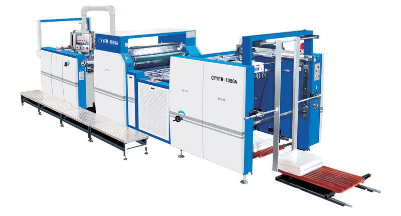CYYFM-1080A Fully Automatic High-speed Thermal Film Laminator Single Or Double Face Optional